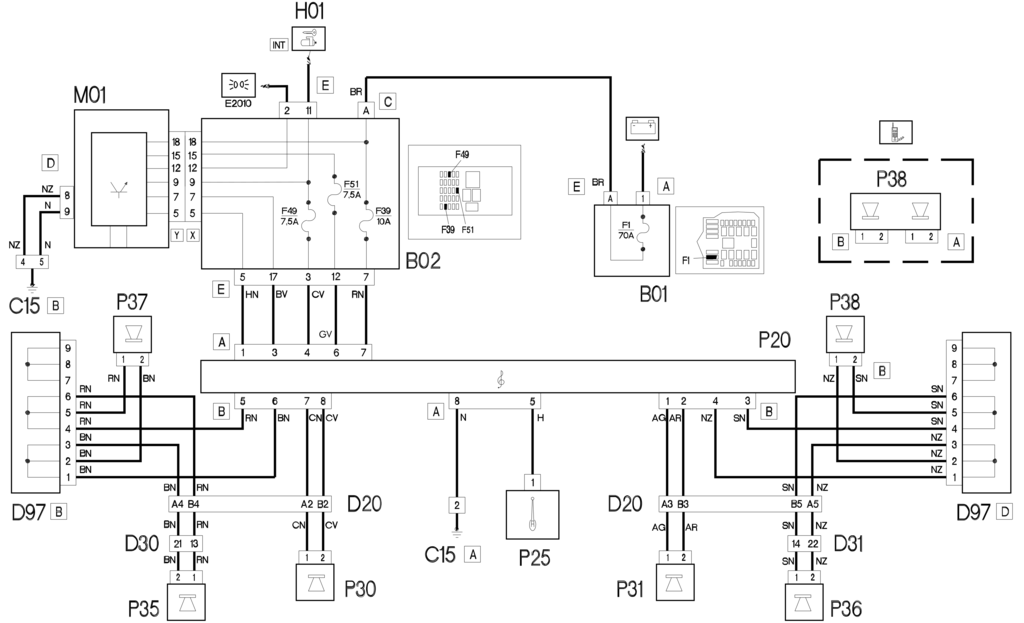 freightliner columbia radio wiring diagram